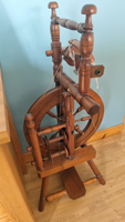 Peter S Manson Shetland spinning wheel