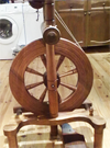 Roger Coltman spinning wheel